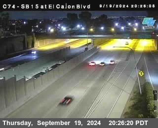 SB 15 at El Cajon Blvd