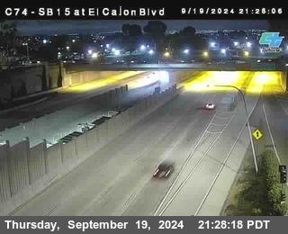 SB 15 at El Cajon Blvd