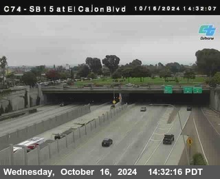 SB 15 at El Cajon Blvd