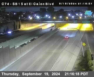 SB 15 at El Cajon Blvd