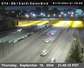 SB 15 at El Cajon Blvd