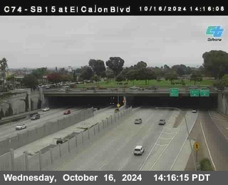 SB 15 at El Cajon Blvd