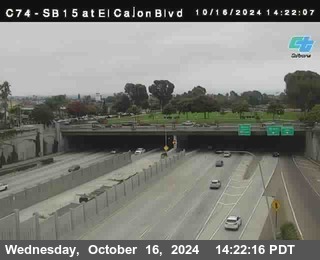 SB 15 at El Cajon Blvd