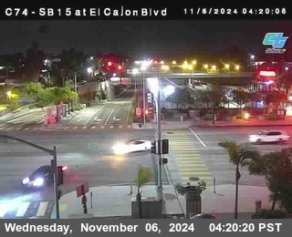 SB 15 at El Cajon Blvd