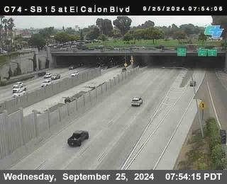 SB 15 at El Cajon Blvd