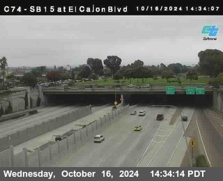 SB 15 at El Cajon Blvd