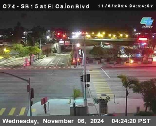 SB 15 at El Cajon Blvd