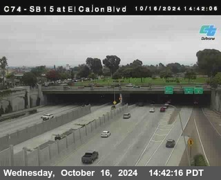 SB 15 at El Cajon Blvd