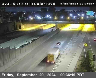 SB 15 at El Cajon Blvd