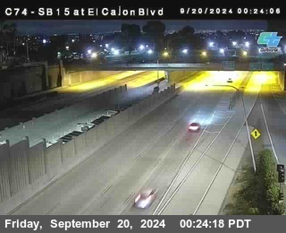 SB 15 at El Cajon Blvd