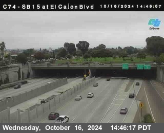 SB 15 at El Cajon Blvd