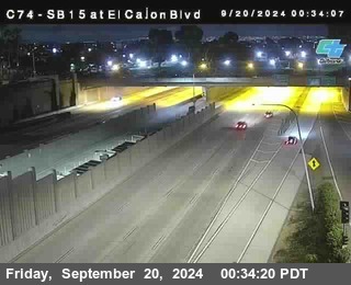 SB 15 at El Cajon Blvd