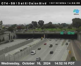 SB 15 at El Cajon Blvd