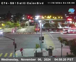 SB 15 at El Cajon Blvd