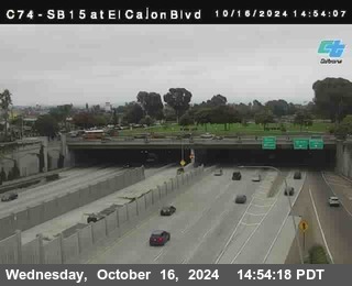 SB 15 at El Cajon Blvd