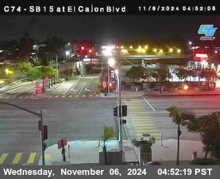 SB 15 at El Cajon Blvd