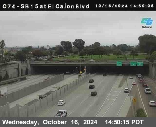 SB 15 at El Cajon Blvd