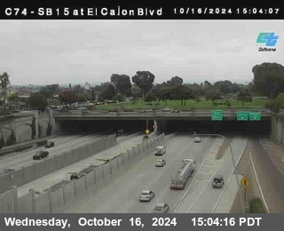 SB 15 at El Cajon Blvd