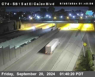 SB 15 at El Cajon Blvd