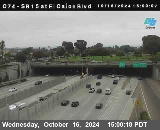 SB 15 at El Cajon Blvd