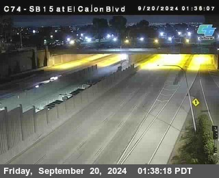 SB 15 at El Cajon Blvd