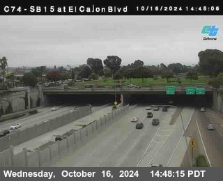 SB 15 at El Cajon Blvd