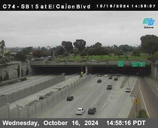 SB 15 at El Cajon Blvd