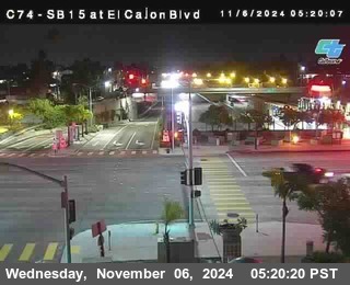 SB 15 at El Cajon Blvd