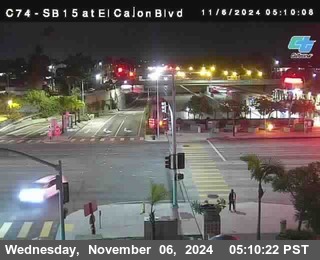 SB 15 at El Cajon Blvd