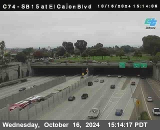 SB 15 at El Cajon Blvd