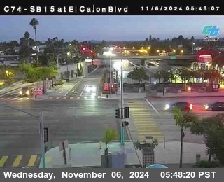 SB 15 at El Cajon Blvd