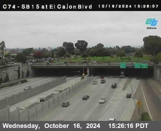 SB 15 at El Cajon Blvd