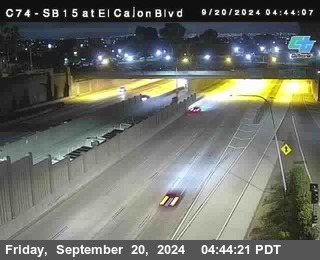 SB 15 at El Cajon Blvd