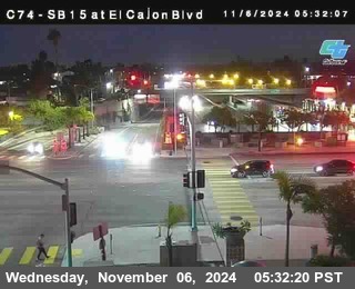 SB 15 at El Cajon Blvd