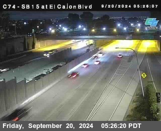 SB 15 at El Cajon Blvd