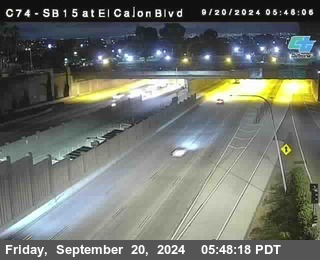 SB 15 at El Cajon Blvd