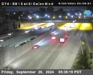 SB 15 at El Cajon Blvd