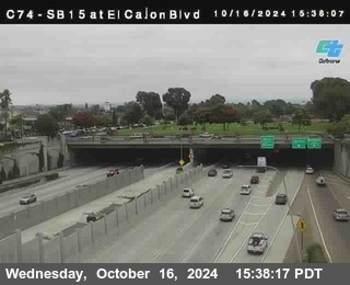 SB 15 at El Cajon Blvd