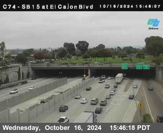 SB 15 at El Cajon Blvd