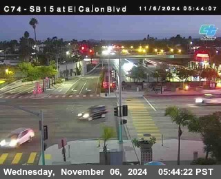 SB 15 at El Cajon Blvd