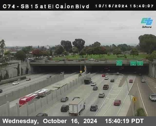 SB 15 at El Cajon Blvd