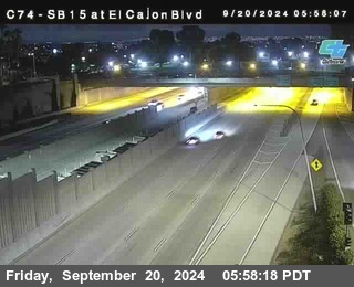 SB 15 at El Cajon Blvd