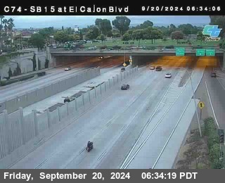 SB 15 at El Cajon Blvd