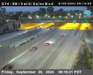 SB 15 at El Cajon Blvd