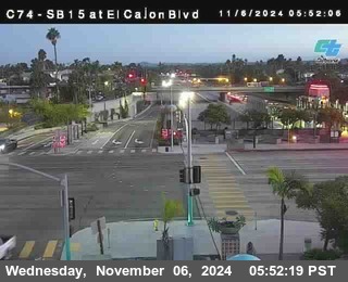 SB 15 at El Cajon Blvd