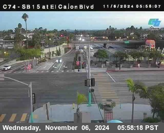 SB 15 at El Cajon Blvd