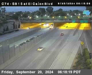 SB 15 at El Cajon Blvd