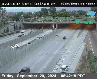 SB 15 at El Cajon Blvd