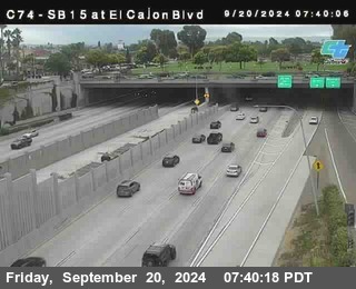 SB 15 at El Cajon Blvd