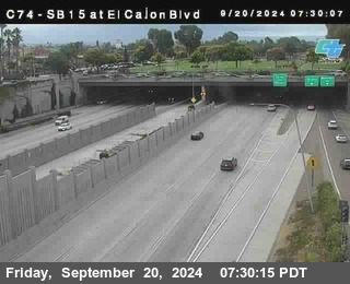 SB 15 at El Cajon Blvd